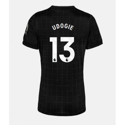 Fotballdrakt Dame Tottenham Hotspur Destiny Udogie #13 Bortedrakt 2025-26 Kortermet Fotballdrakt Dame Tottenham Hotspur Destiny Udogie #13 Bortedrakt 2025-26 Kortermet